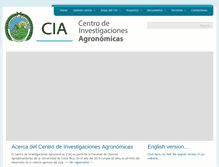 Tablet Screenshot of cia.ucr.ac.cr
