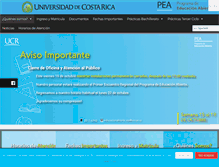 Tablet Screenshot of pea.ucr.ac.cr