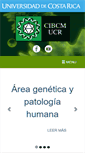 Mobile Screenshot of cibcm.ucr.ac.cr