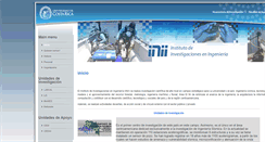 Desktop Screenshot of inii.ucr.ac.cr