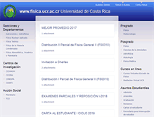 Tablet Screenshot of fisica.ucr.ac.cr