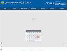 Tablet Screenshot of cigras.ucr.ac.cr