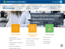 Tablet Screenshot of micro.ucr.ac.cr