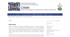 Desktop Screenshot of cimm.ucr.ac.cr