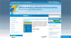 Desktop Screenshot of becas.ucr.ac.cr