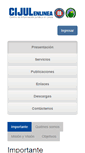 Mobile Screenshot of cijulenlinea.ucr.ac.cr