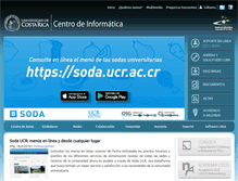 Tablet Screenshot of ci.ucr.ac.cr