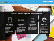 Tablet Screenshot of odi.ucr.ac.cr